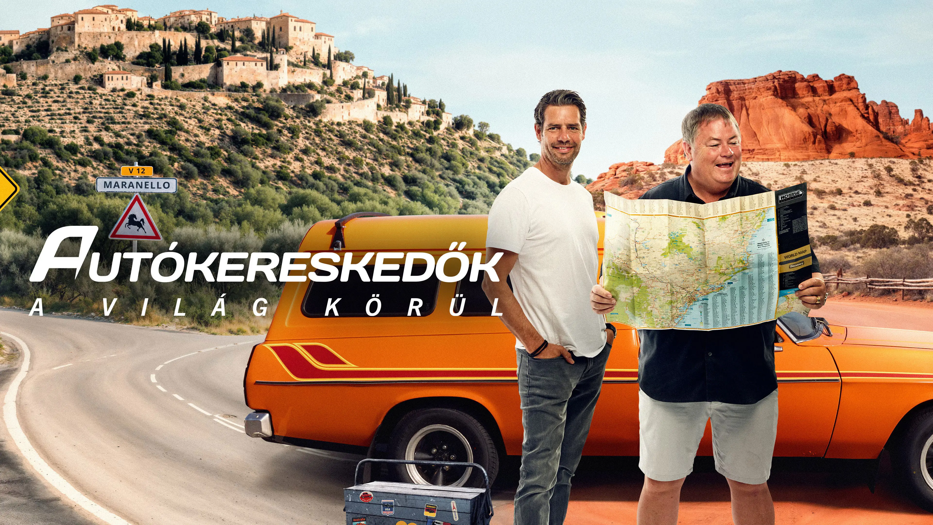 Wheeler Dealers: World Tour backdrop