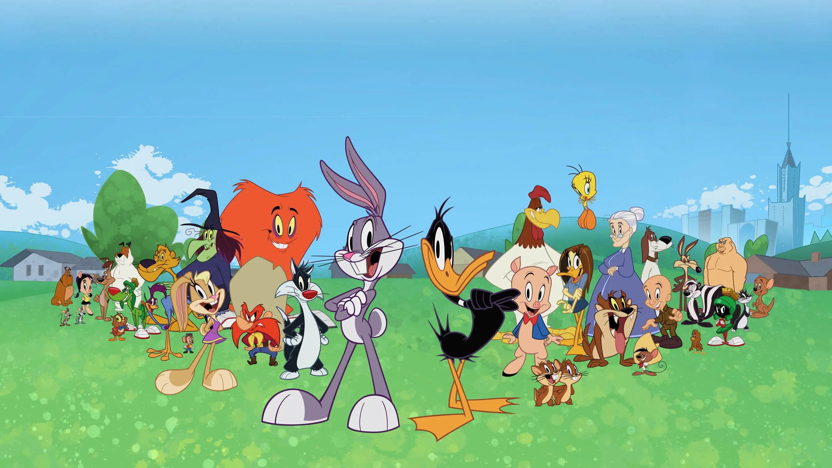 The Looney Tunes Show backdrop