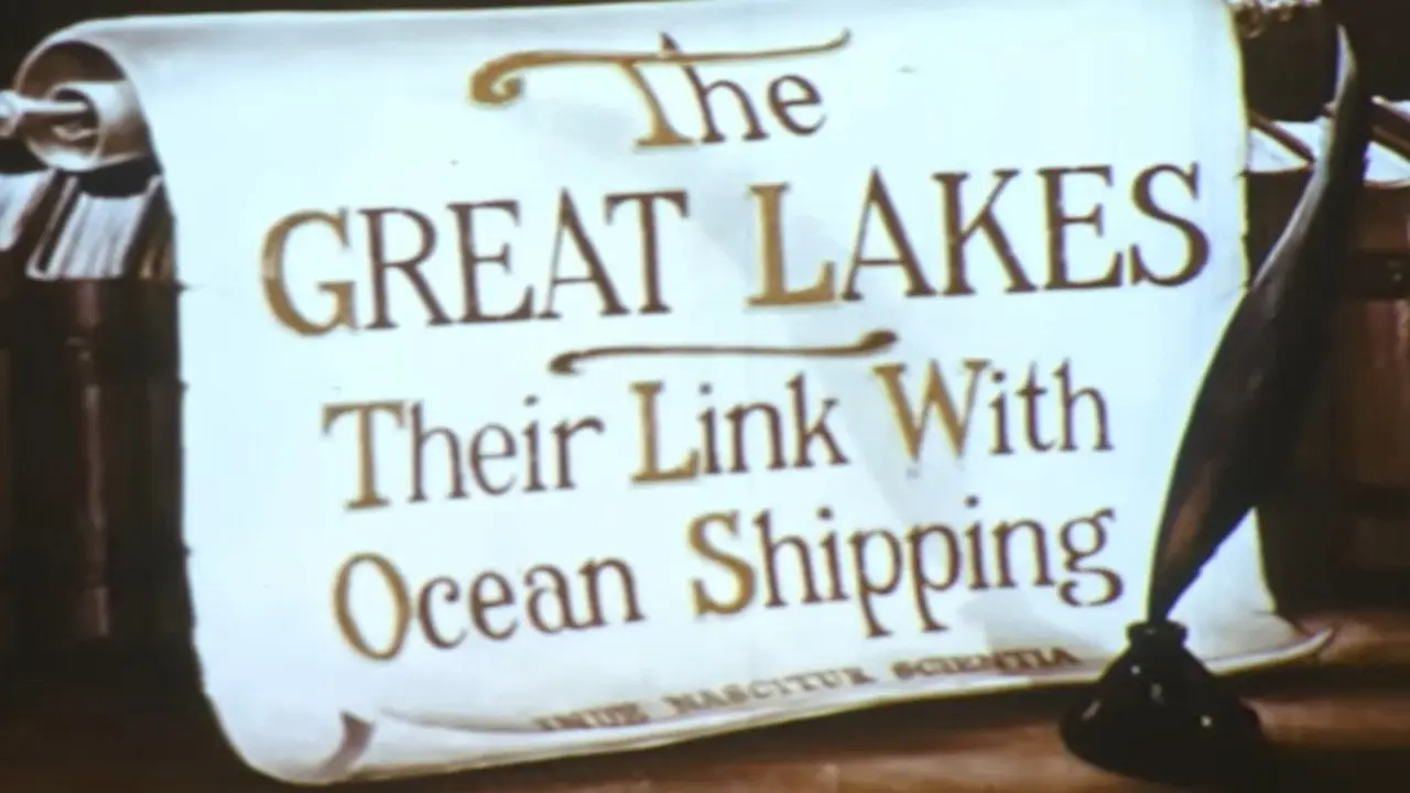 Great Lakes: Their Link with Ocean Shipping backdrop