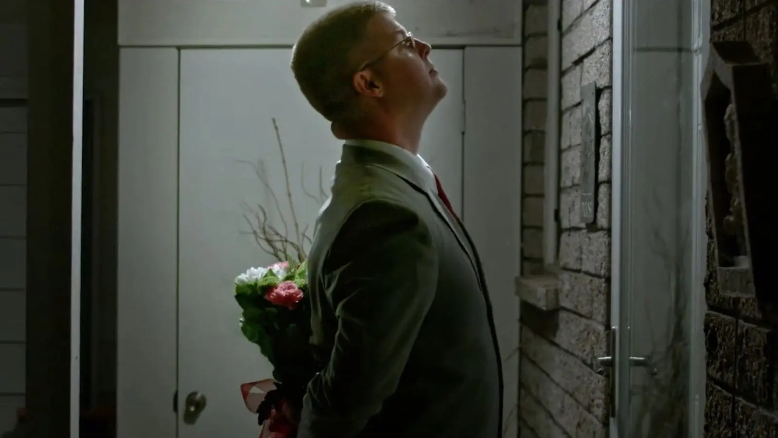 The Man Who Loved Flowers backdrop