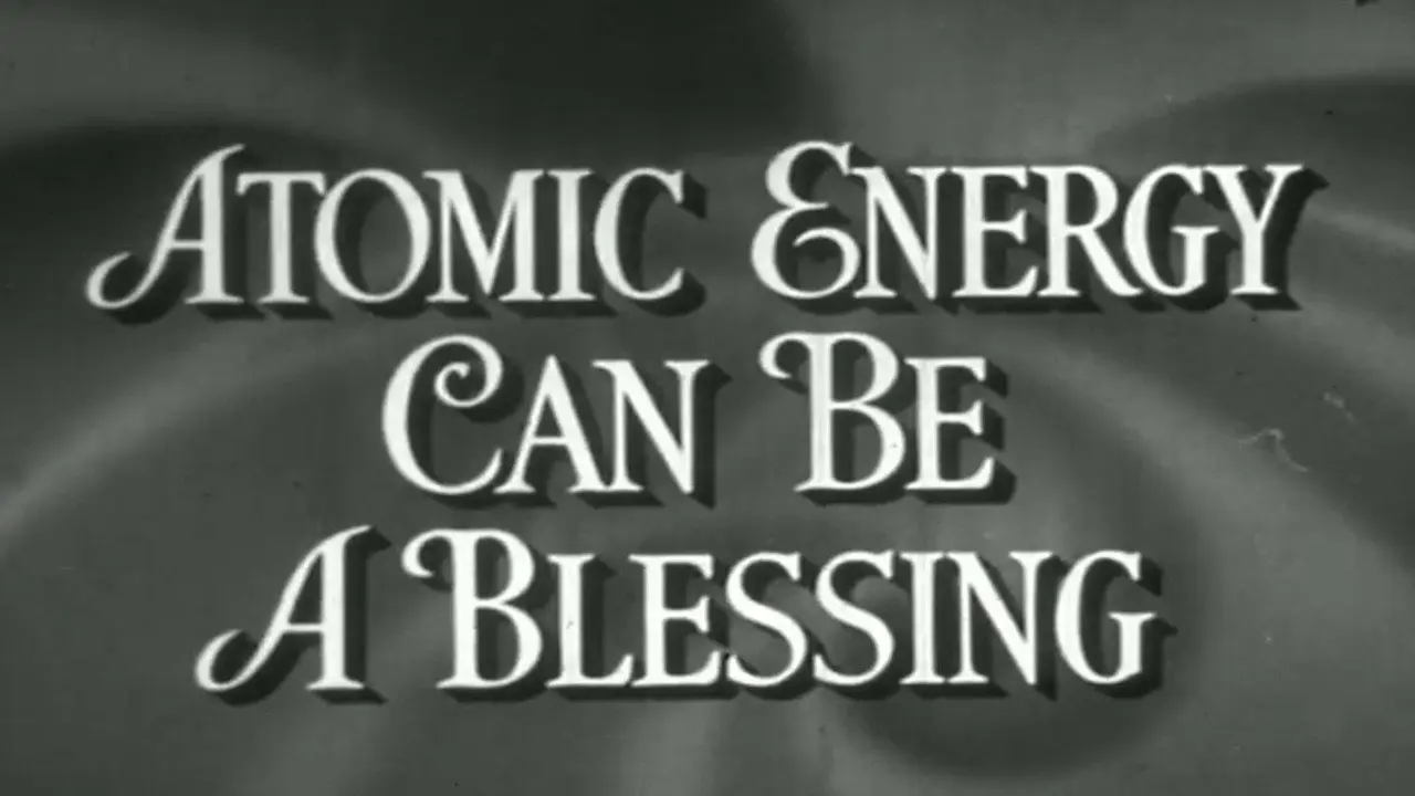 Atomic Energy Can Be A Blessing backdrop