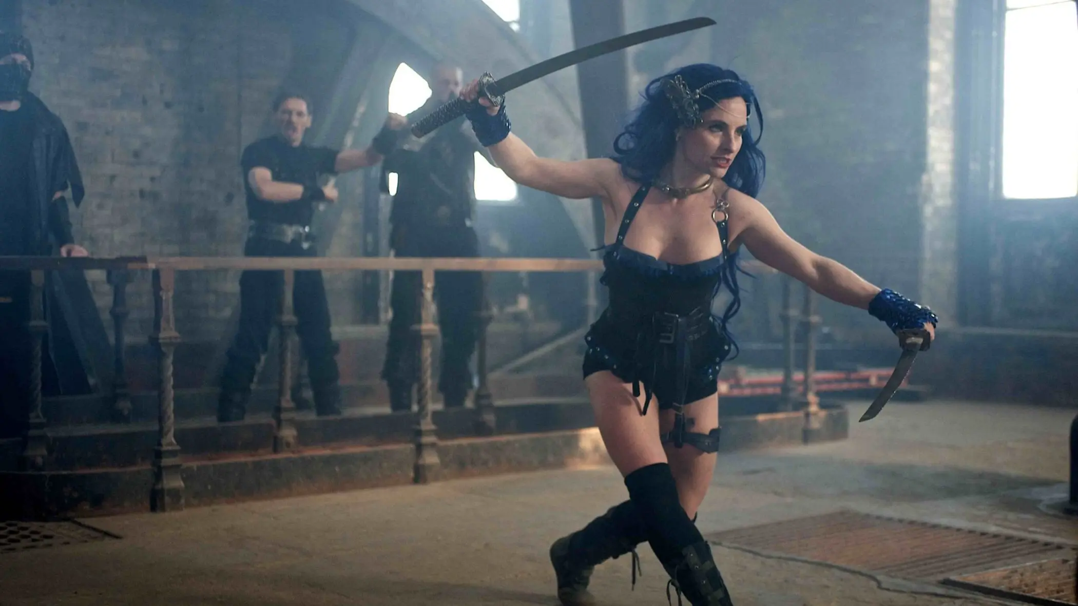 Babes with Blades backdrop