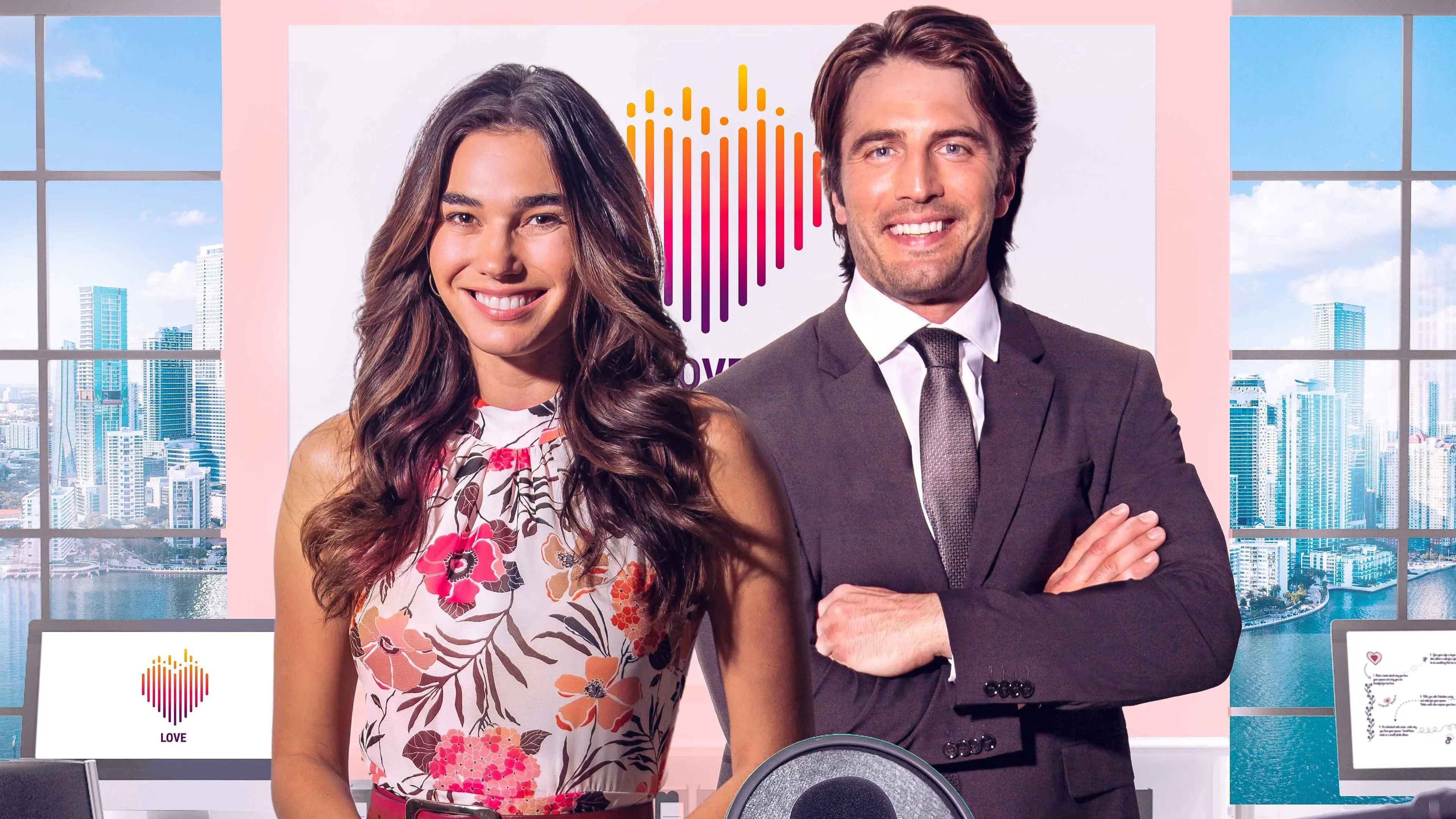 The Love Advisor backdrop