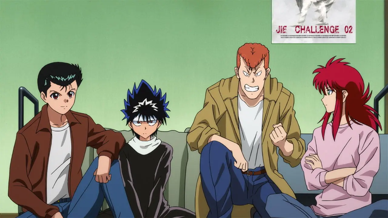 Yu Yu Hakusho - Two Shots / All or Nothing backdrop