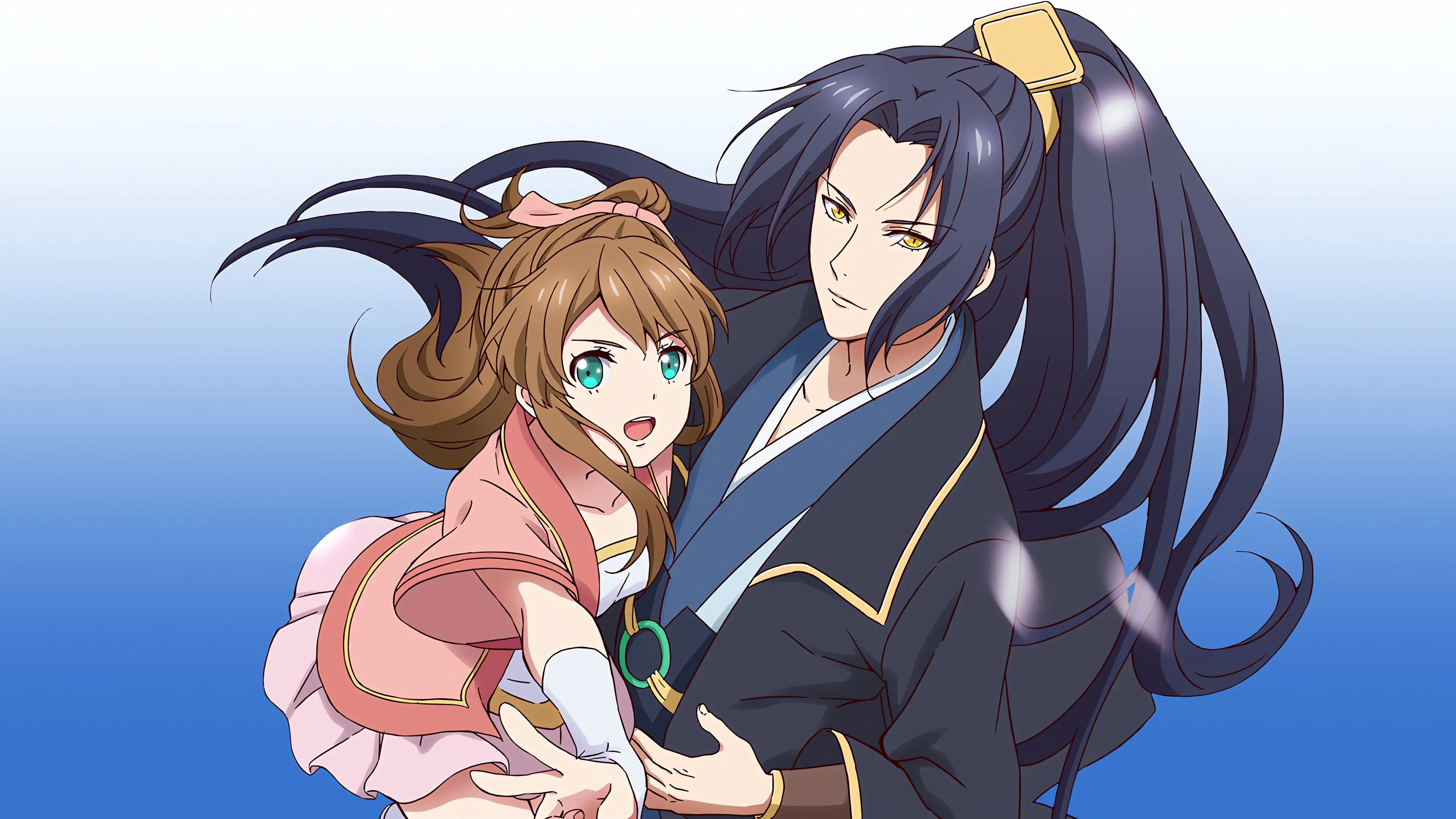 King of Jin in Tang Dynasty backdrop