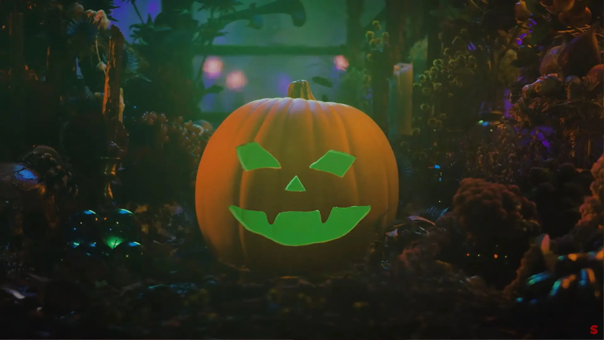 Revenge of the Ghoul Log backdrop