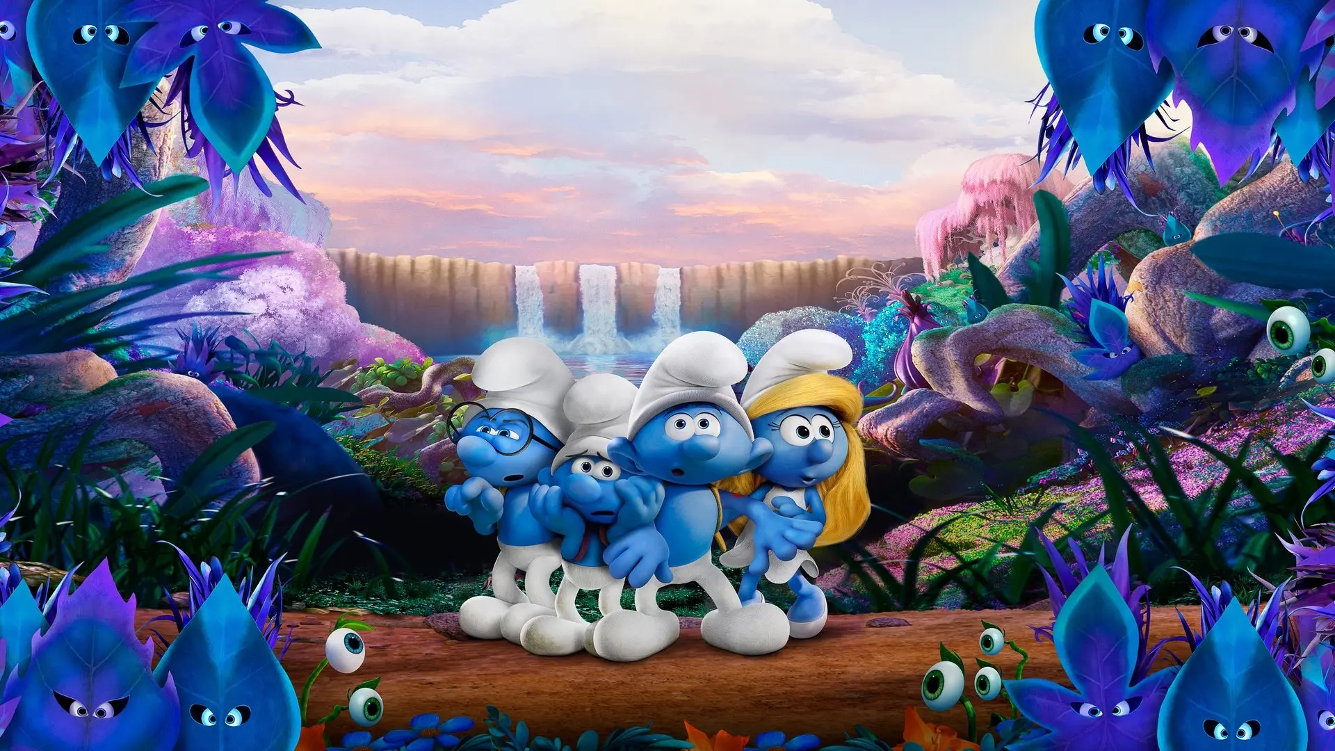 Smurfs: The Lost Village backdrop