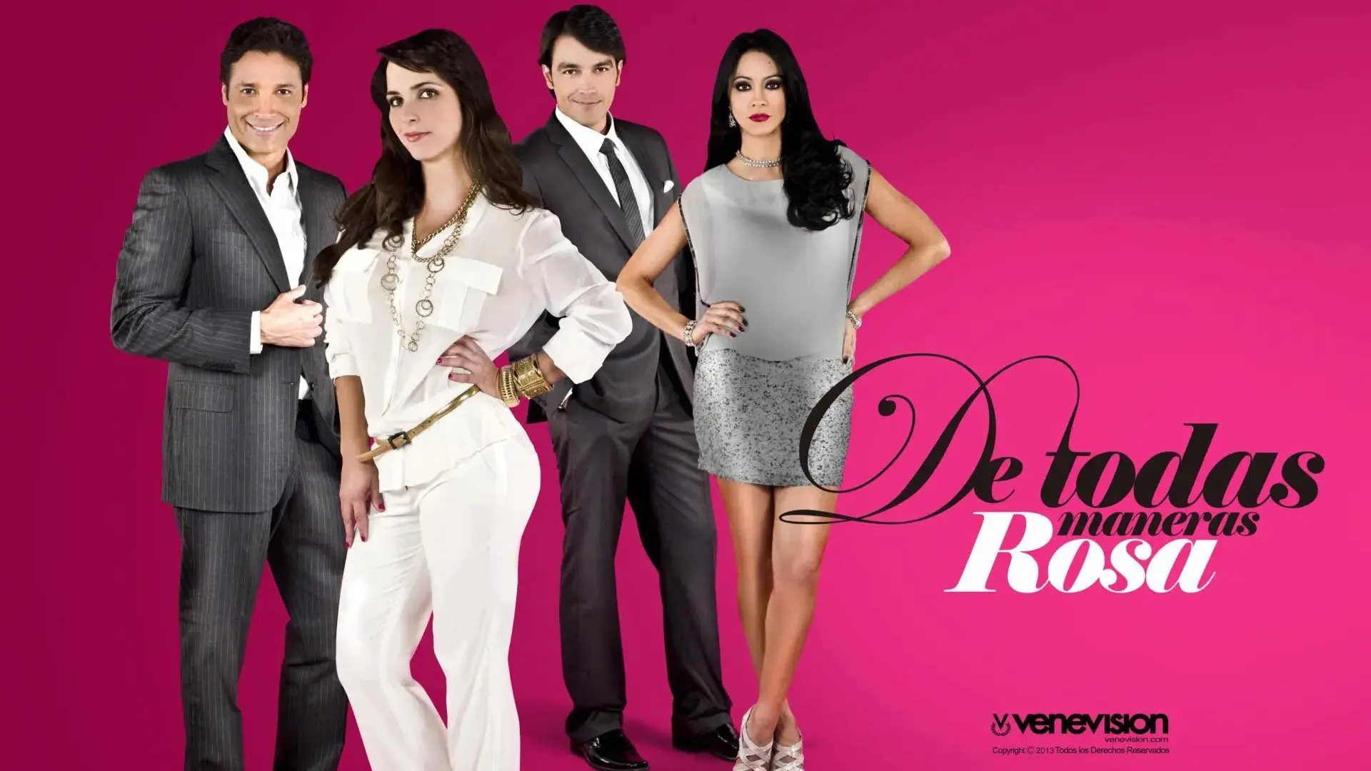 De todas maneras Rosa backdrop