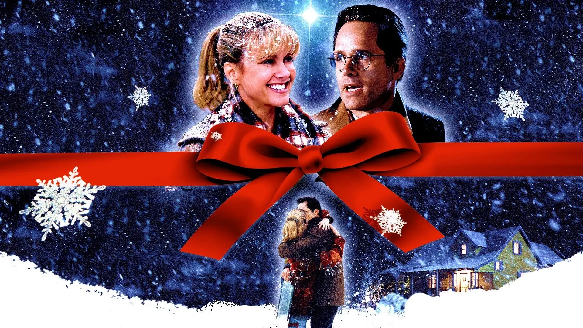A Christmas Romance backdrop