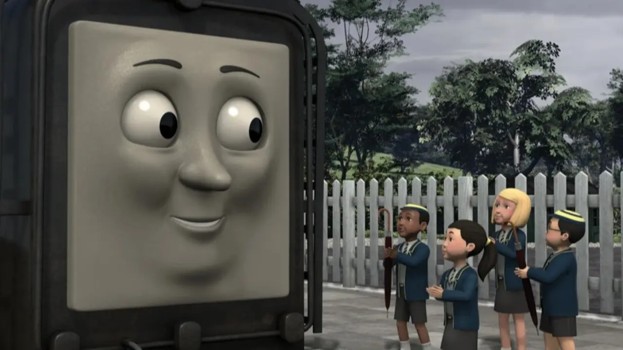 Thomas & Friends: Schoolhouse Delivery backdrop