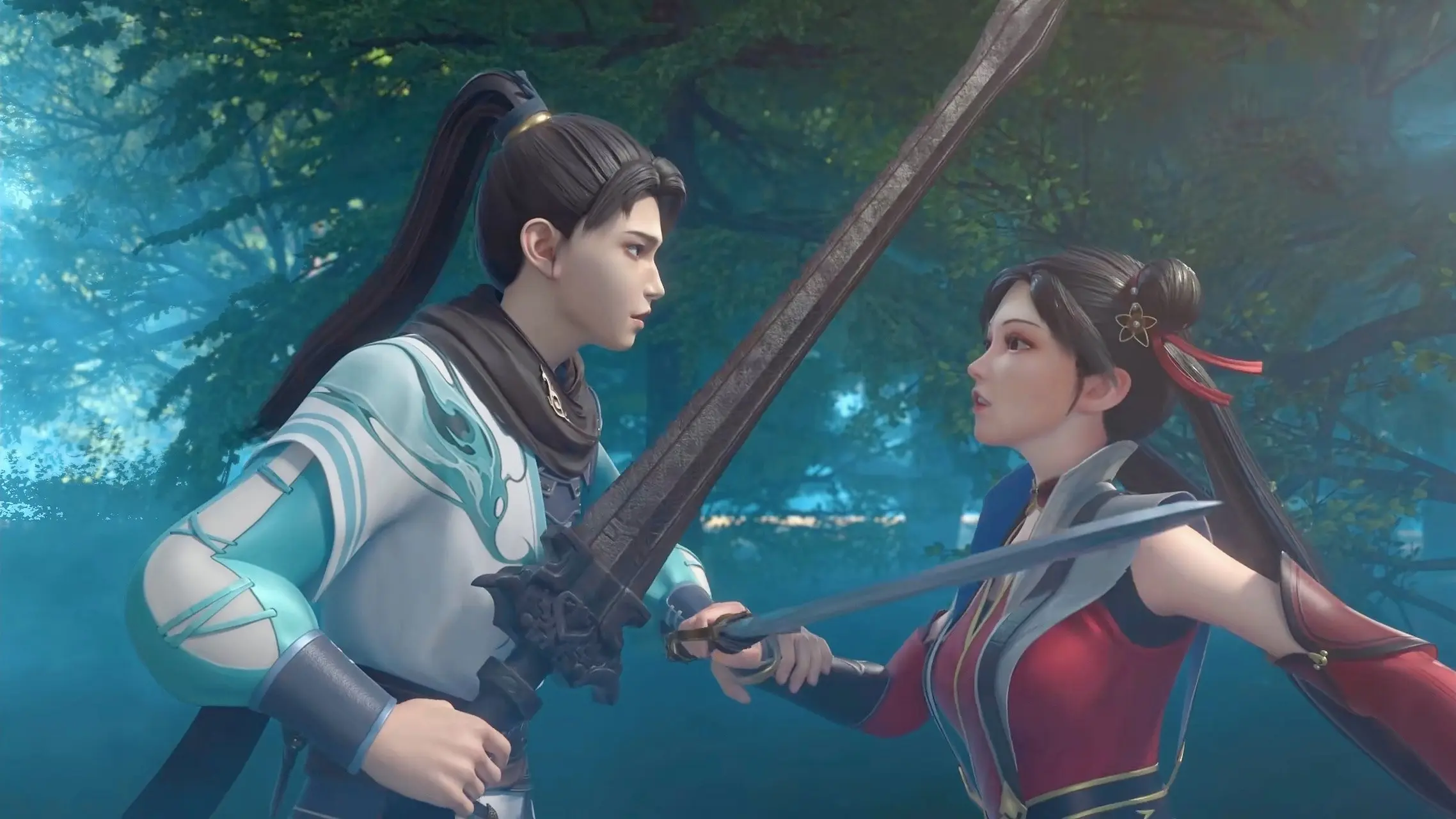 Sword Saint of The Ten Realms backdrop