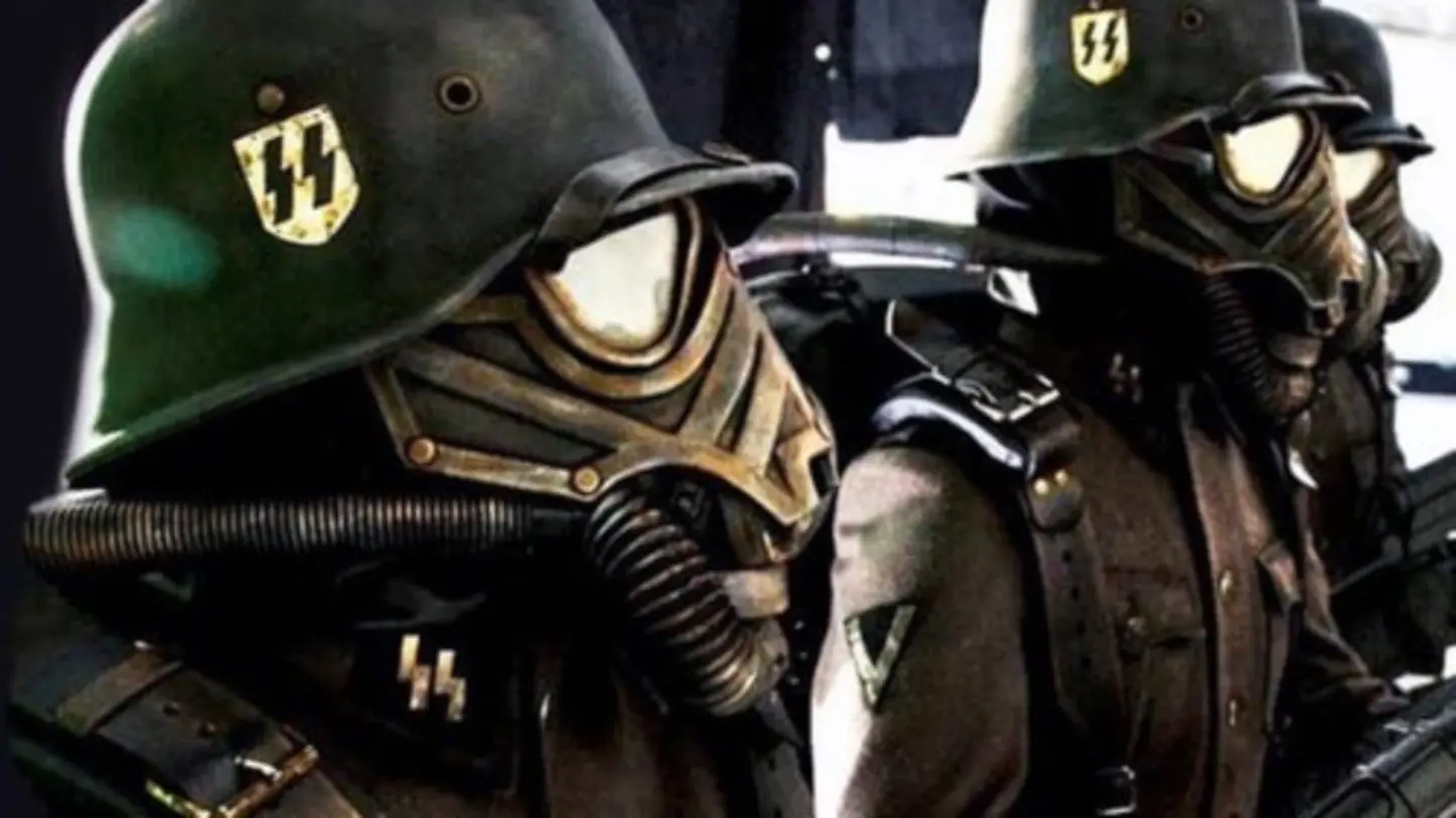 Nazis at the Center of the Earth backdrop