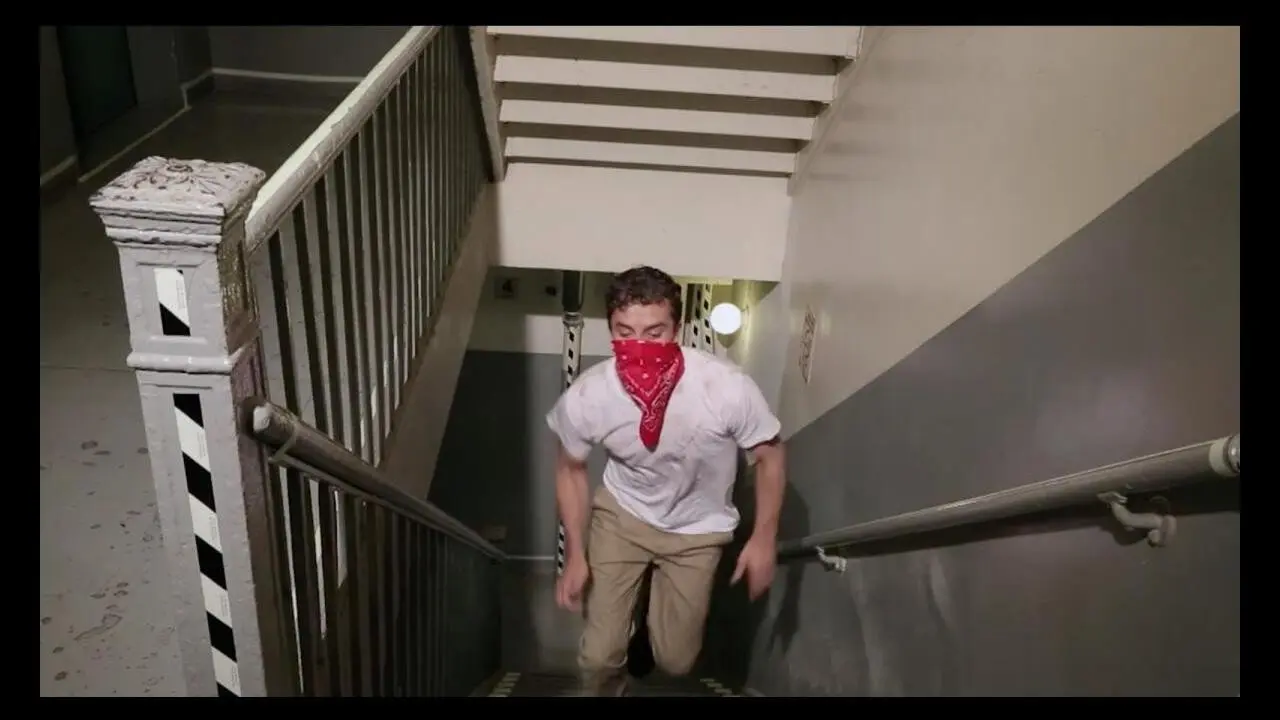 Man in Red Bandana backdrop