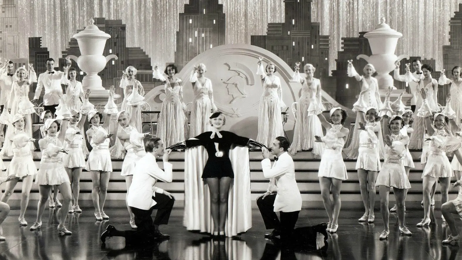 Song and Dance Man backdrop