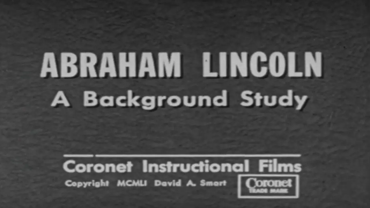 Abraham Lincoln: A Background Study backdrop