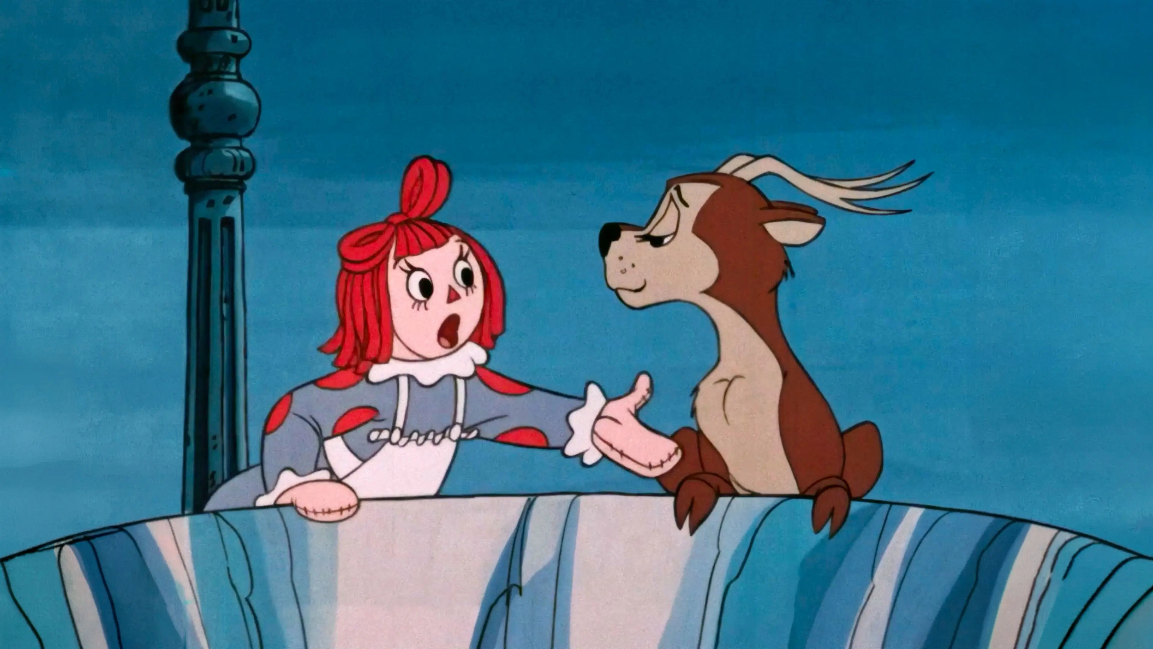 Raggedy Ann & Andy: The Great Santa Claus Caper backdrop