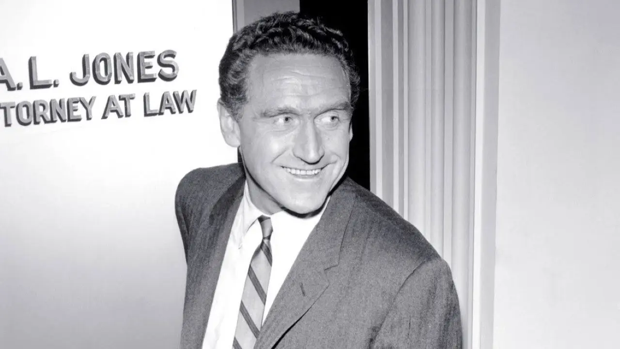 The Law and Mr. Jones backdrop