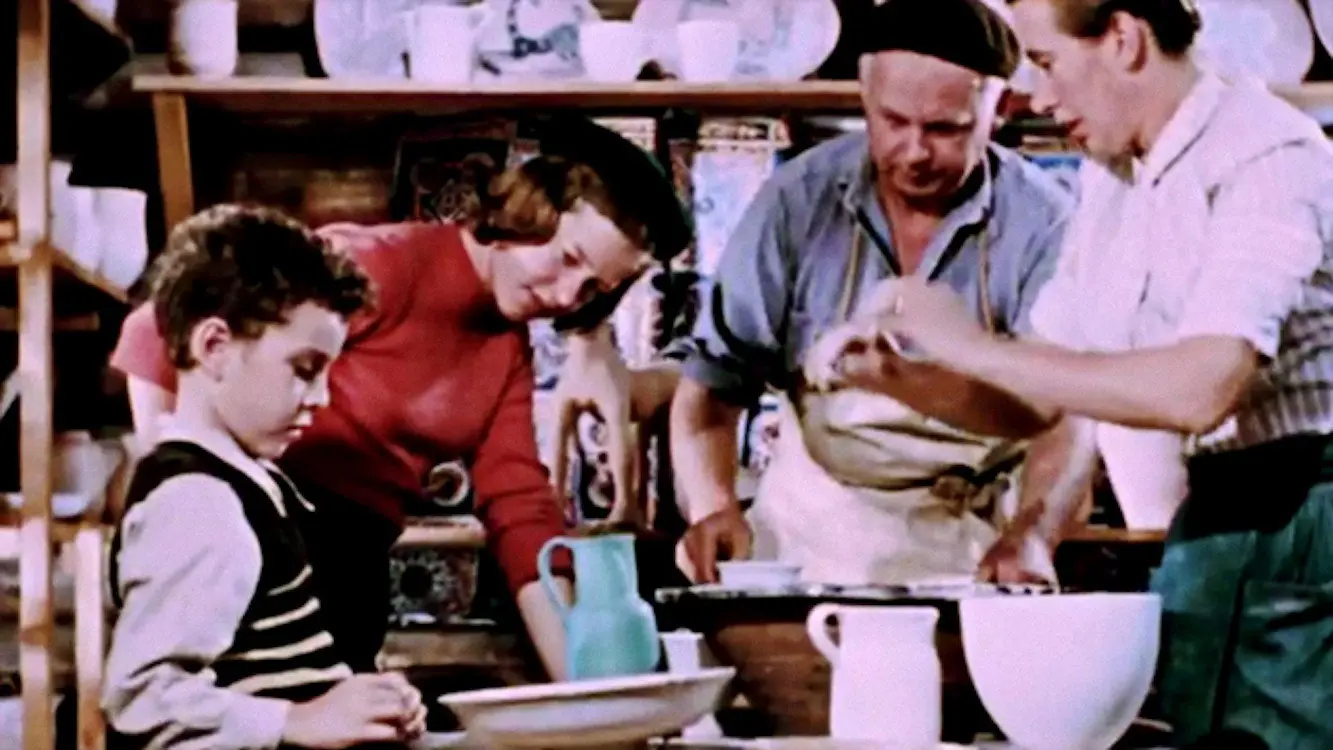 The Story of Peter and the Potter backdrop