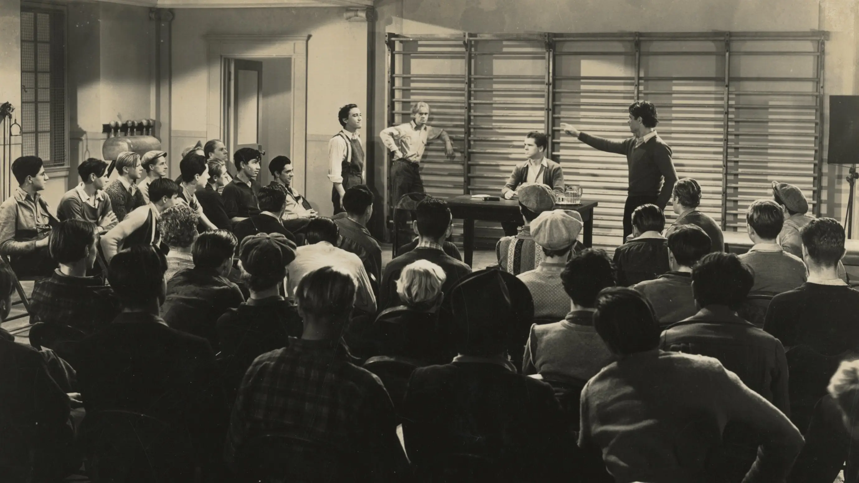 Newsboys' Home backdrop