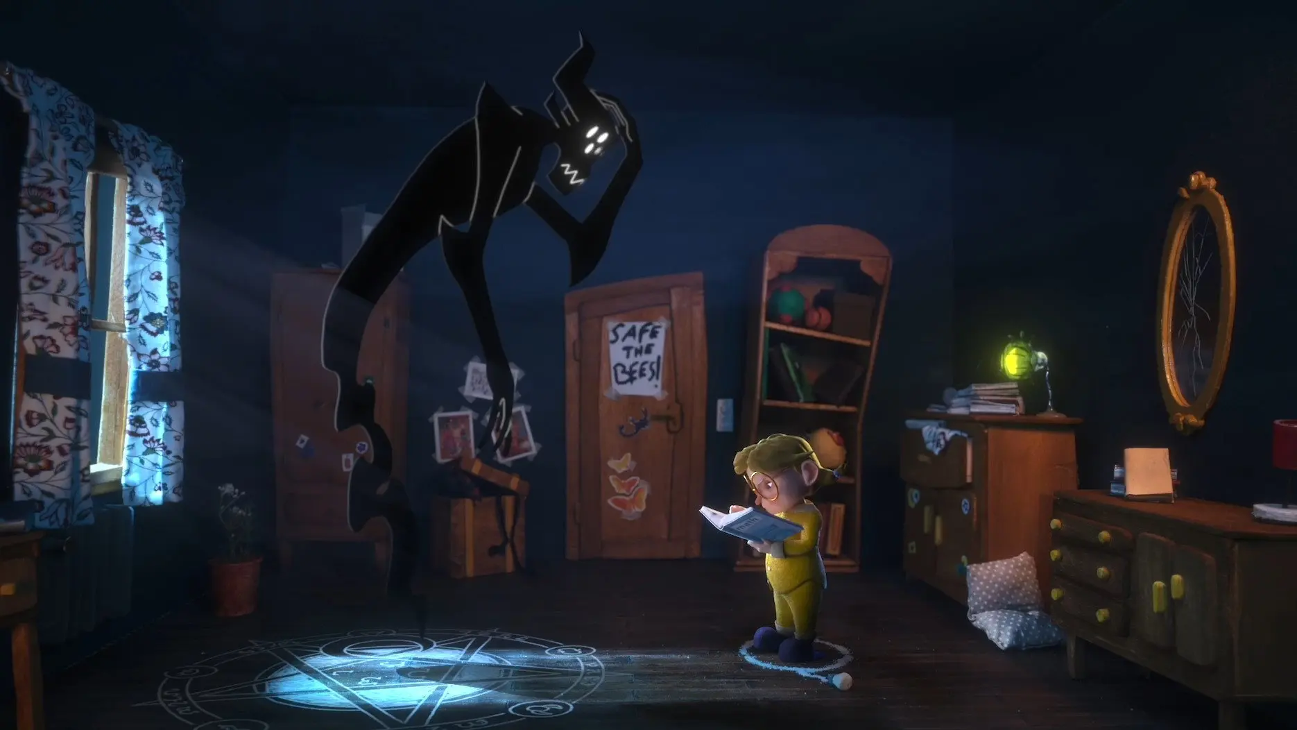 Forgive Us our Sin and Cos backdrop