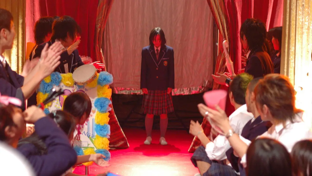 Producing Nobuta backdrop