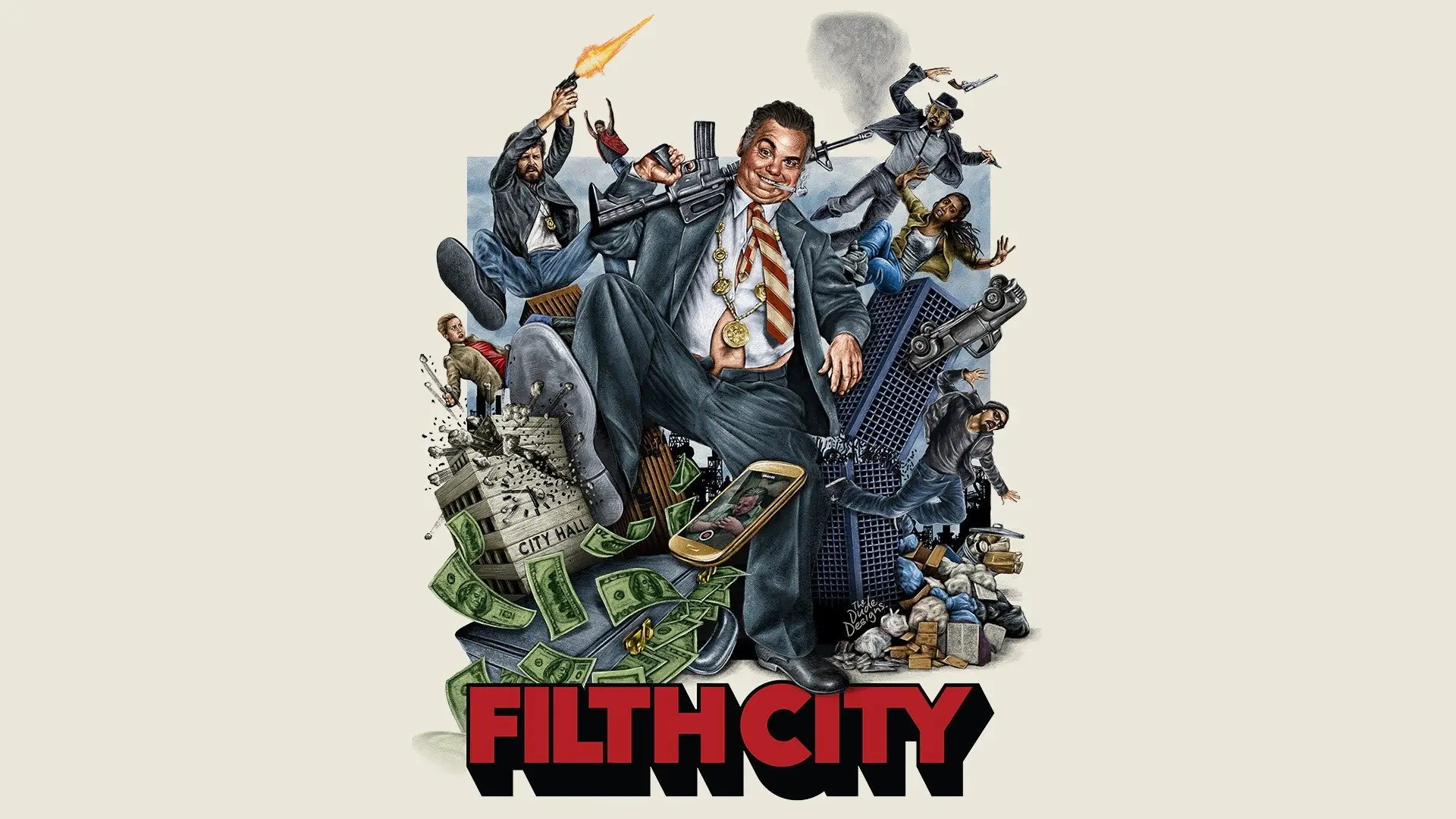 Filth City backdrop