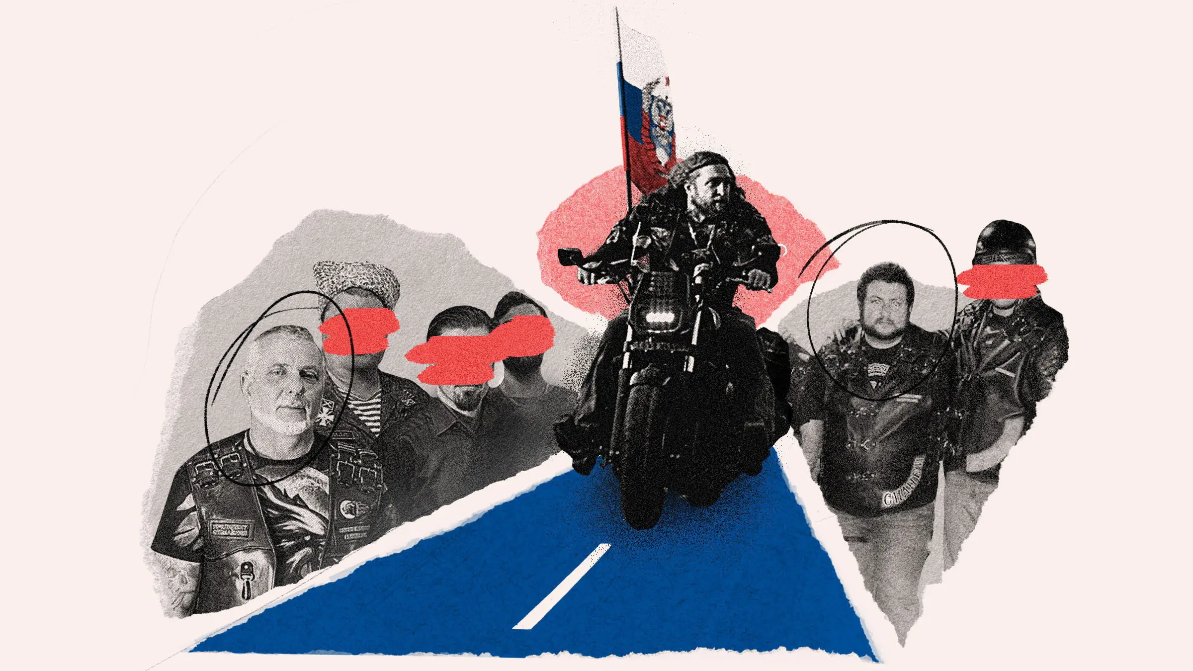 Putin's Patriots backdrop