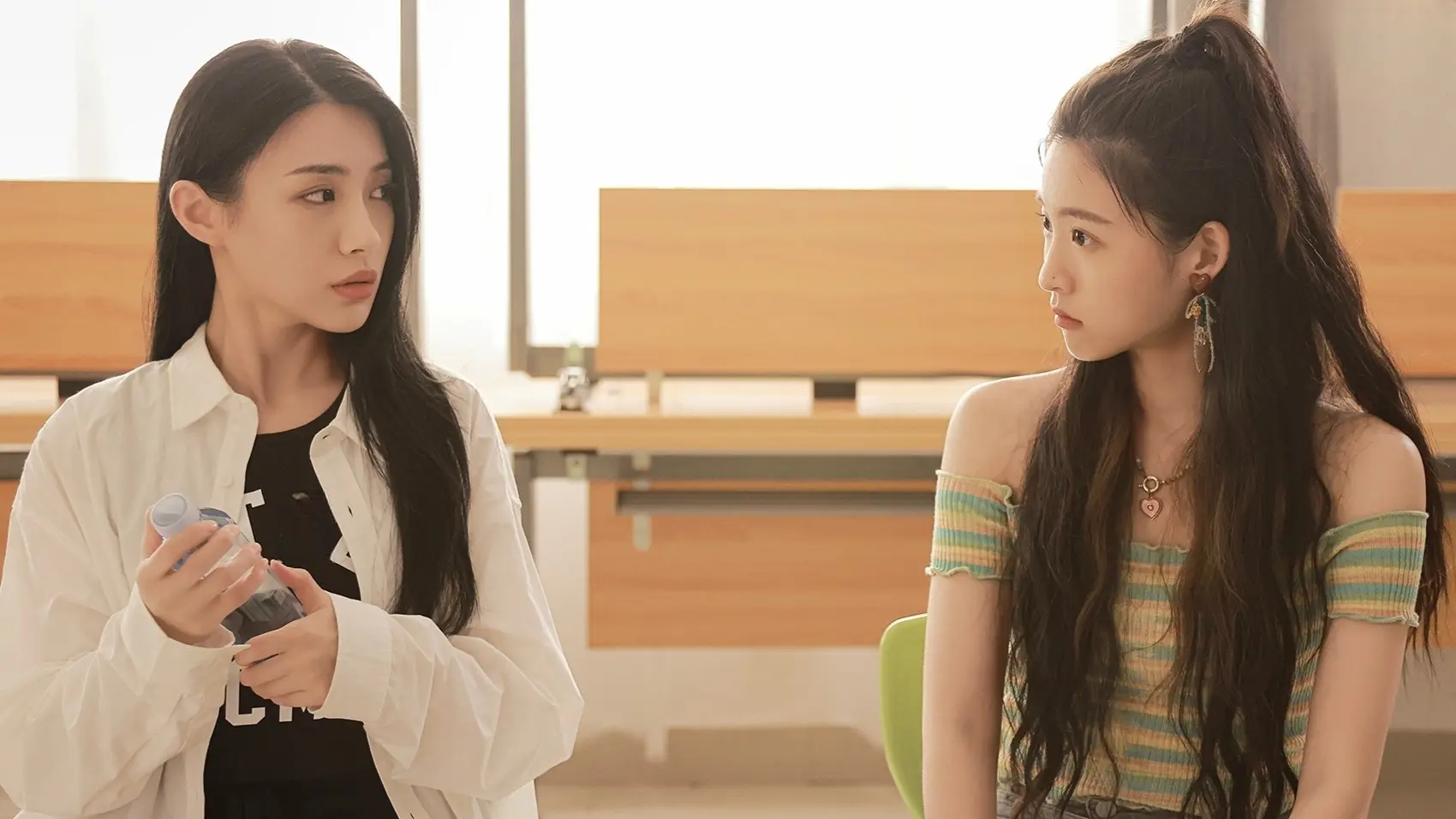 Girls, Let's Defy Fate backdrop