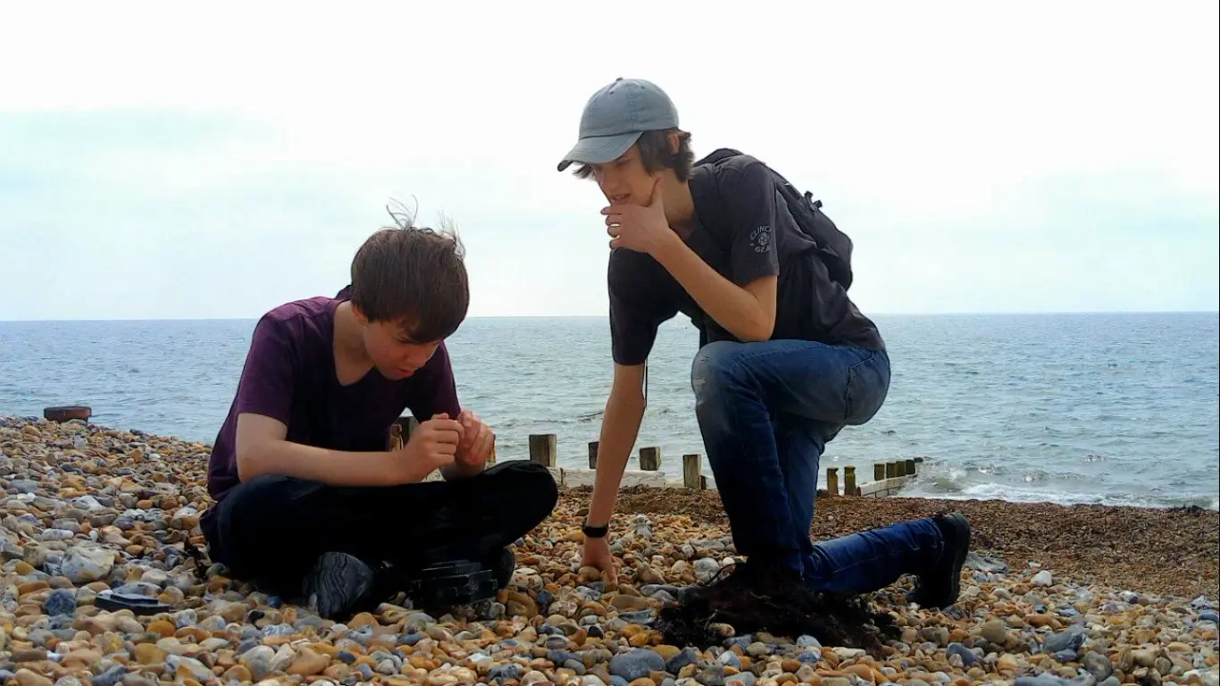 Enemy at the Beach backdrop