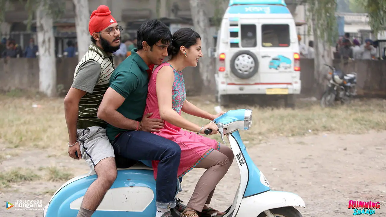 Running Shaadi backdrop