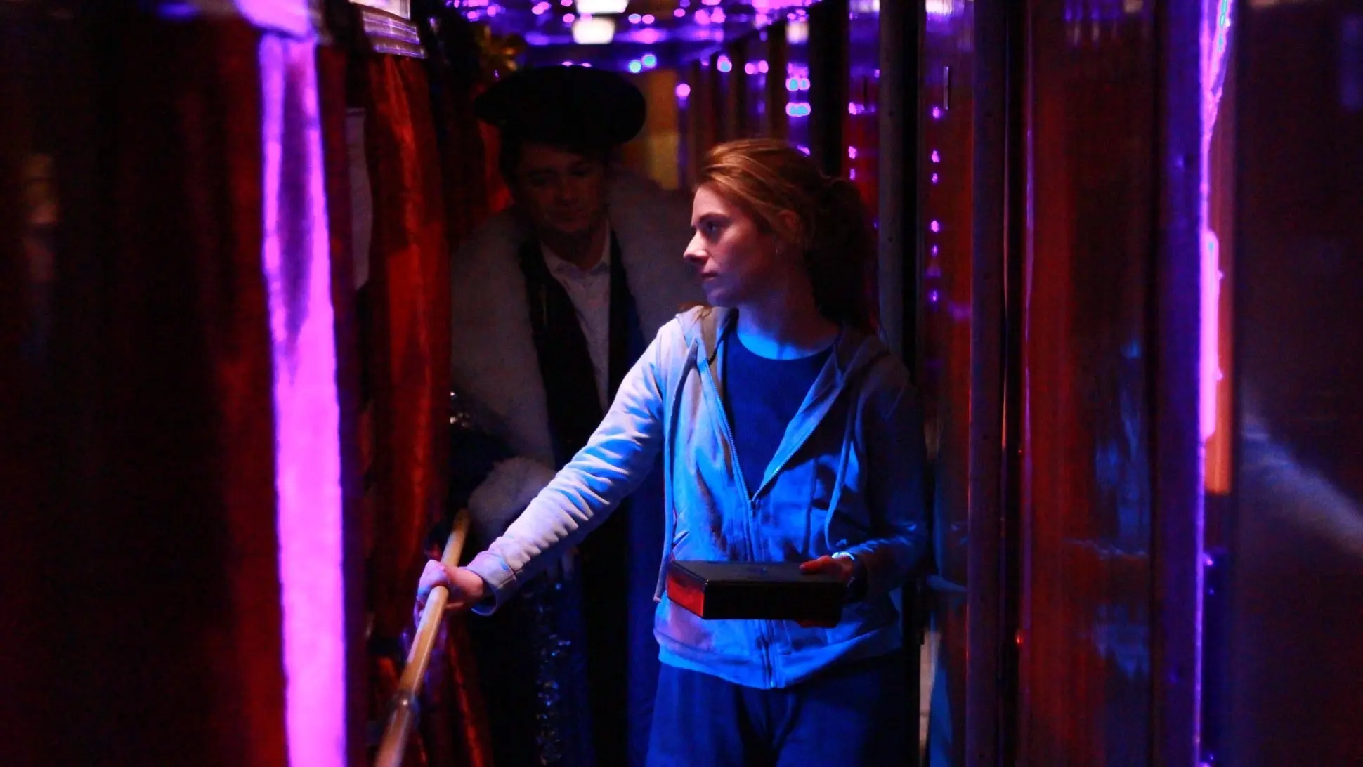 The Night Express backdrop