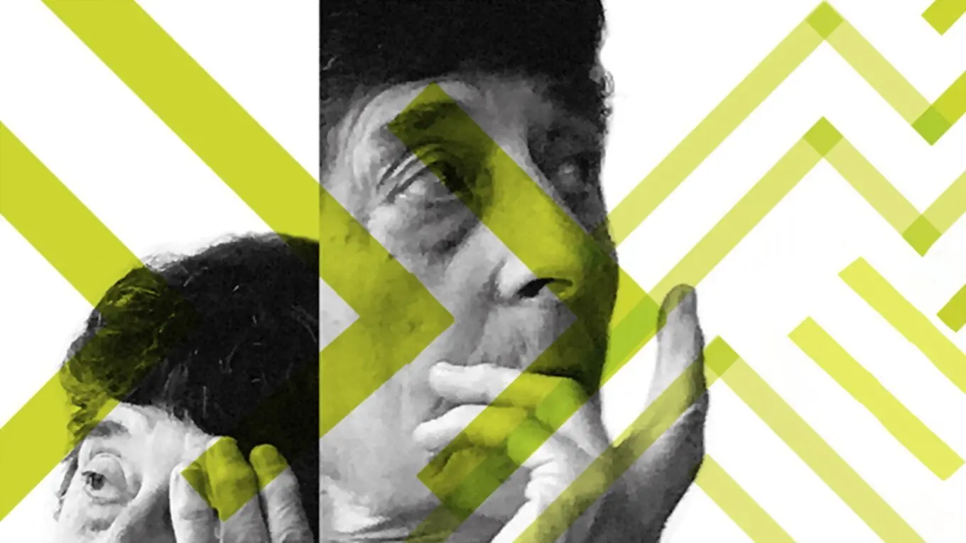 Esther Ferrer: Threads of Time backdrop