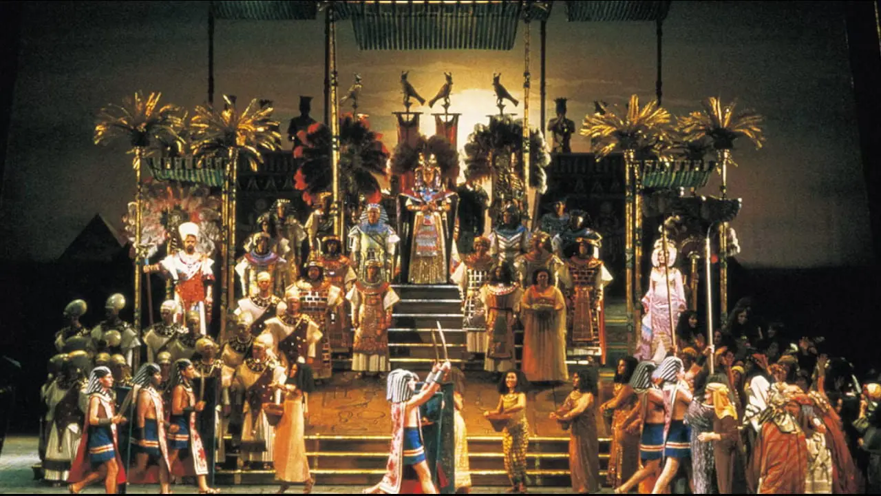 Aida - San Francisco Opera backdrop