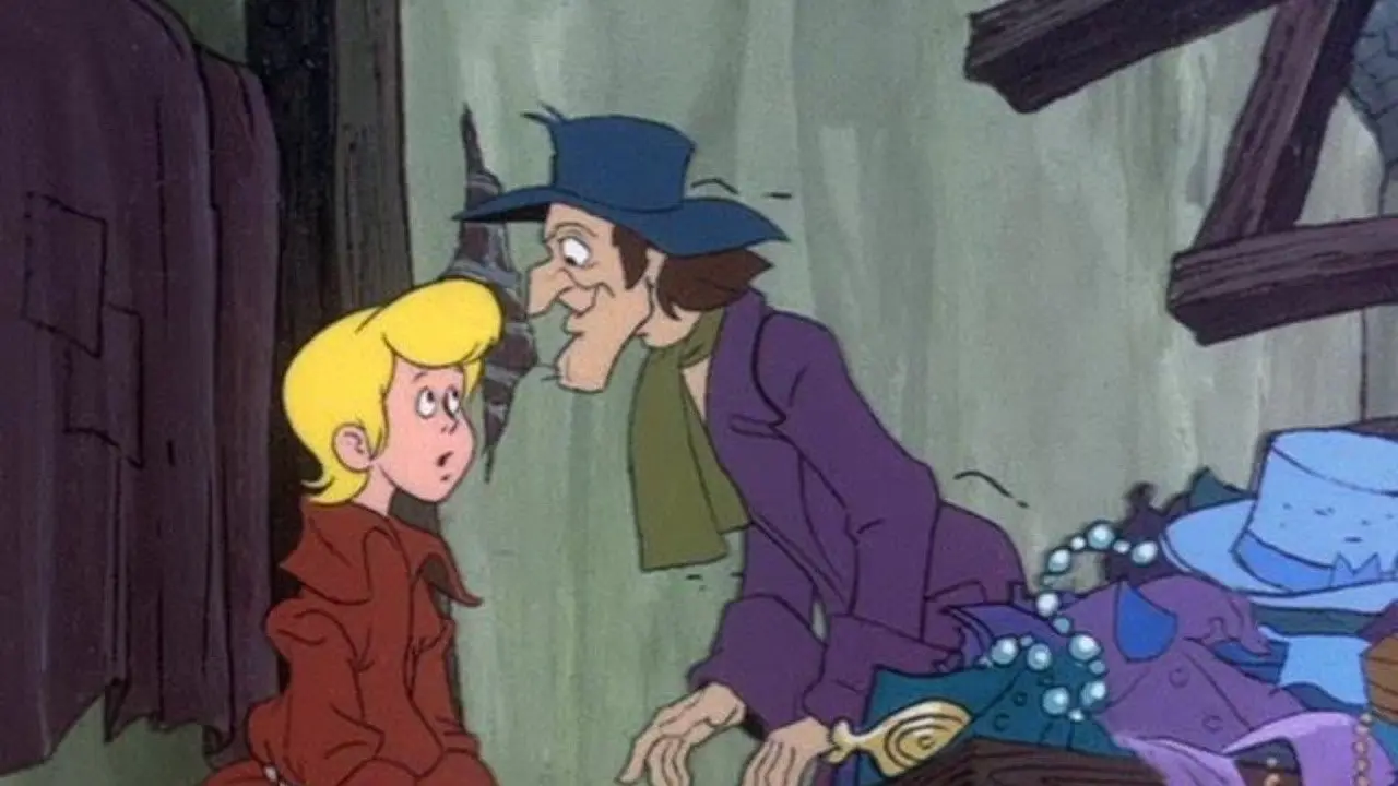 Oliver Twist backdrop