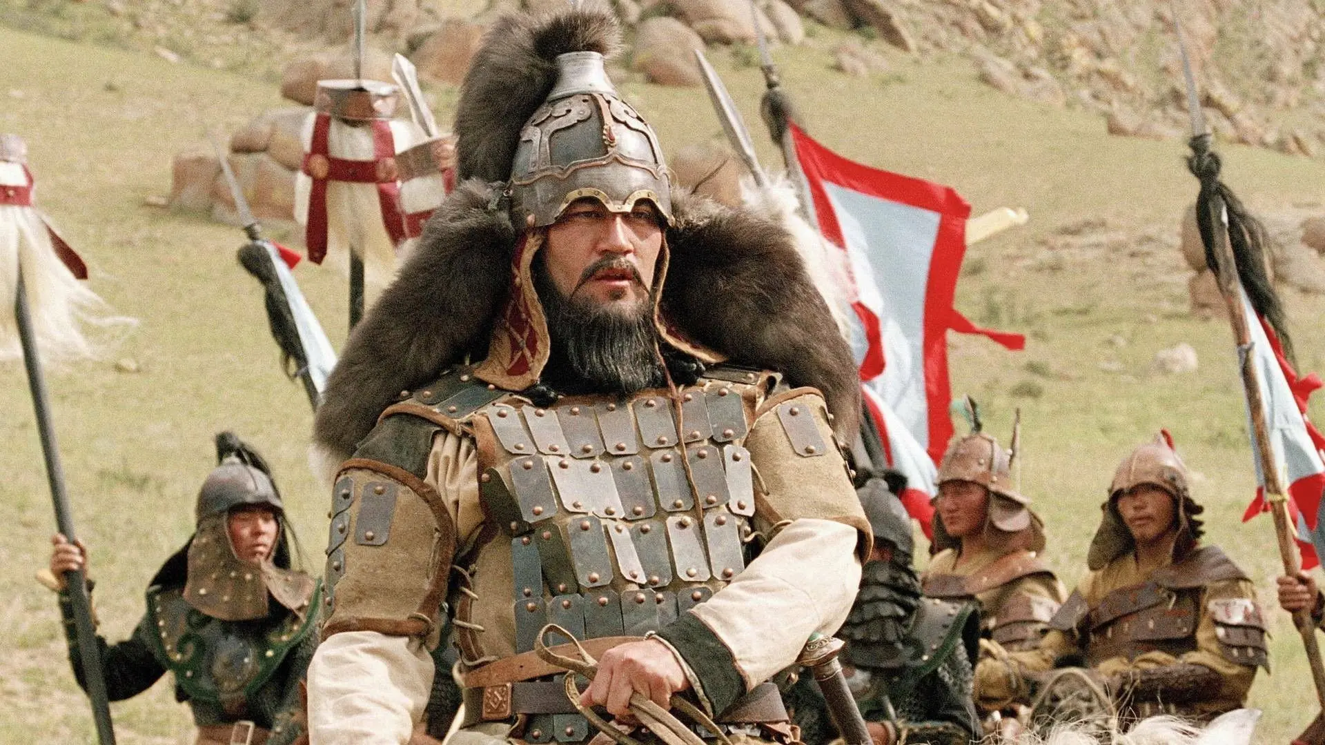 Genghis Khan backdrop
