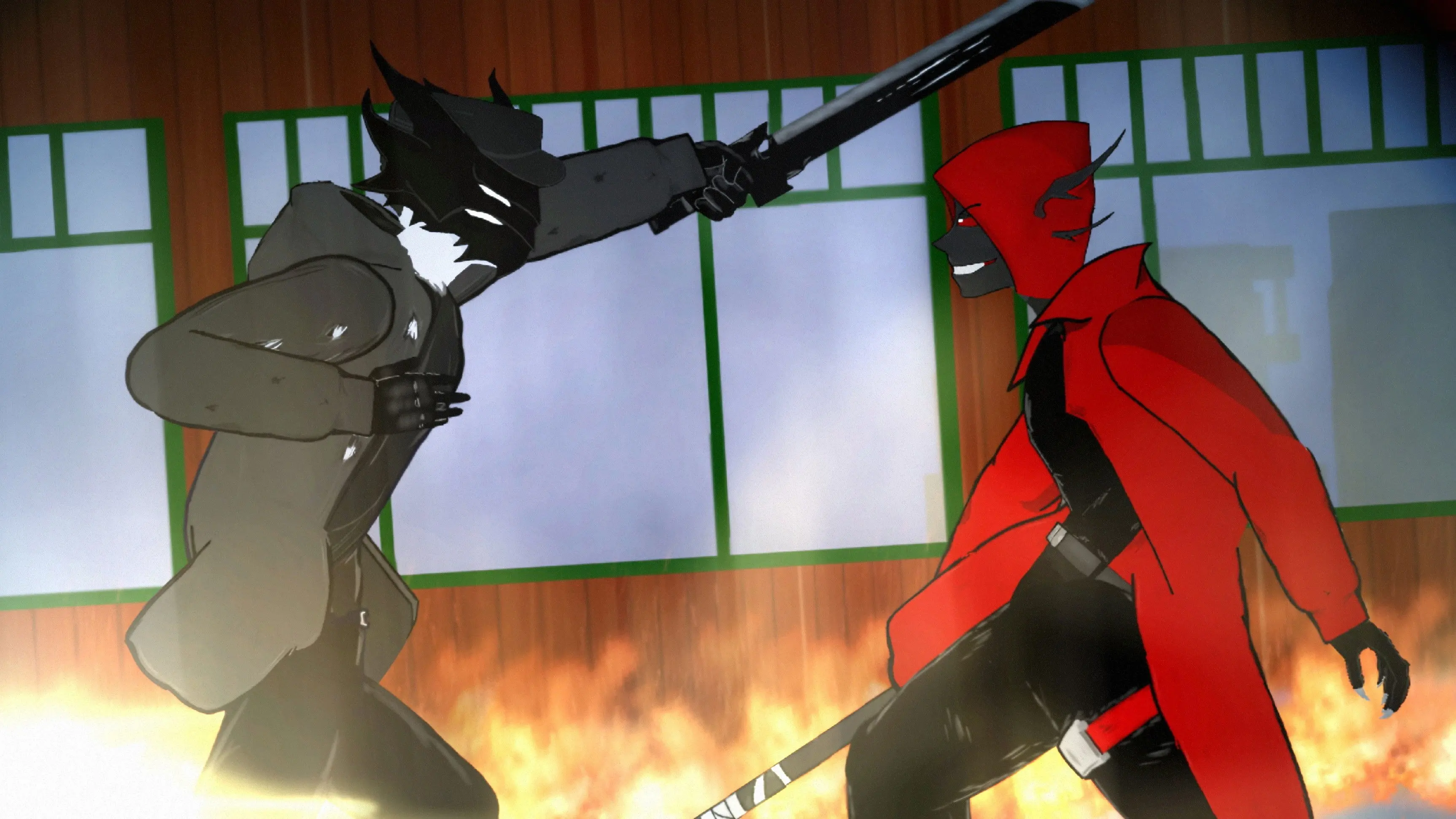 Volcanic vs. Pedex backdrop