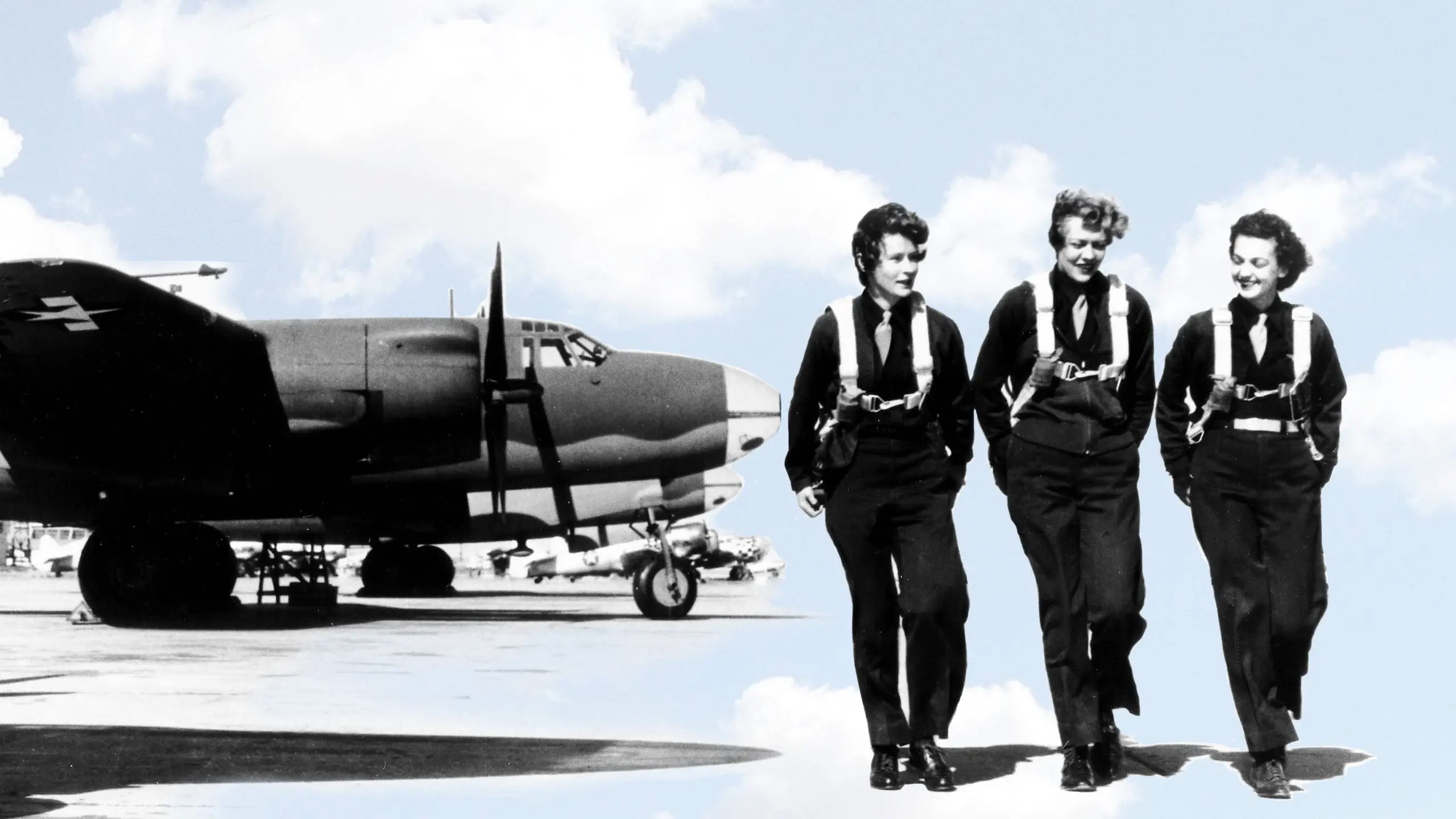 Women Combat Pilots: The Right Stuff backdrop