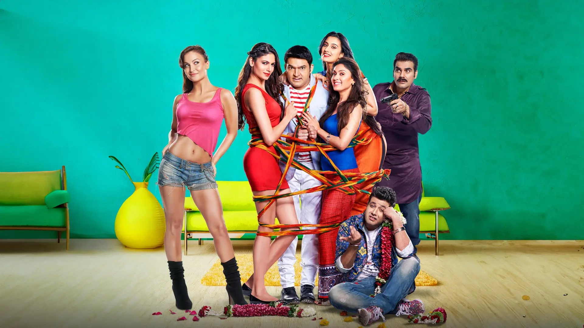 Kis Kisko Pyaar Karoon backdrop