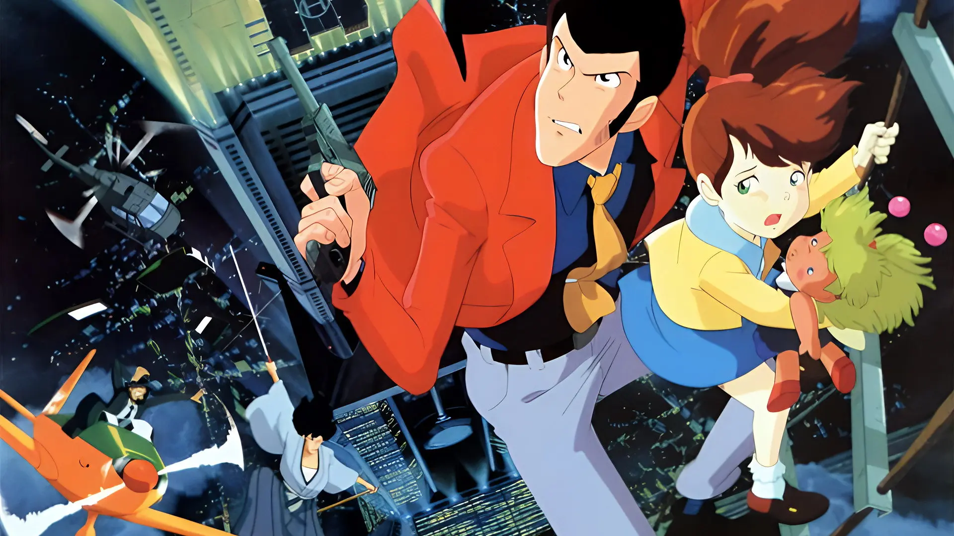 Lupin the Third: Farewell to Nostradamus backdrop