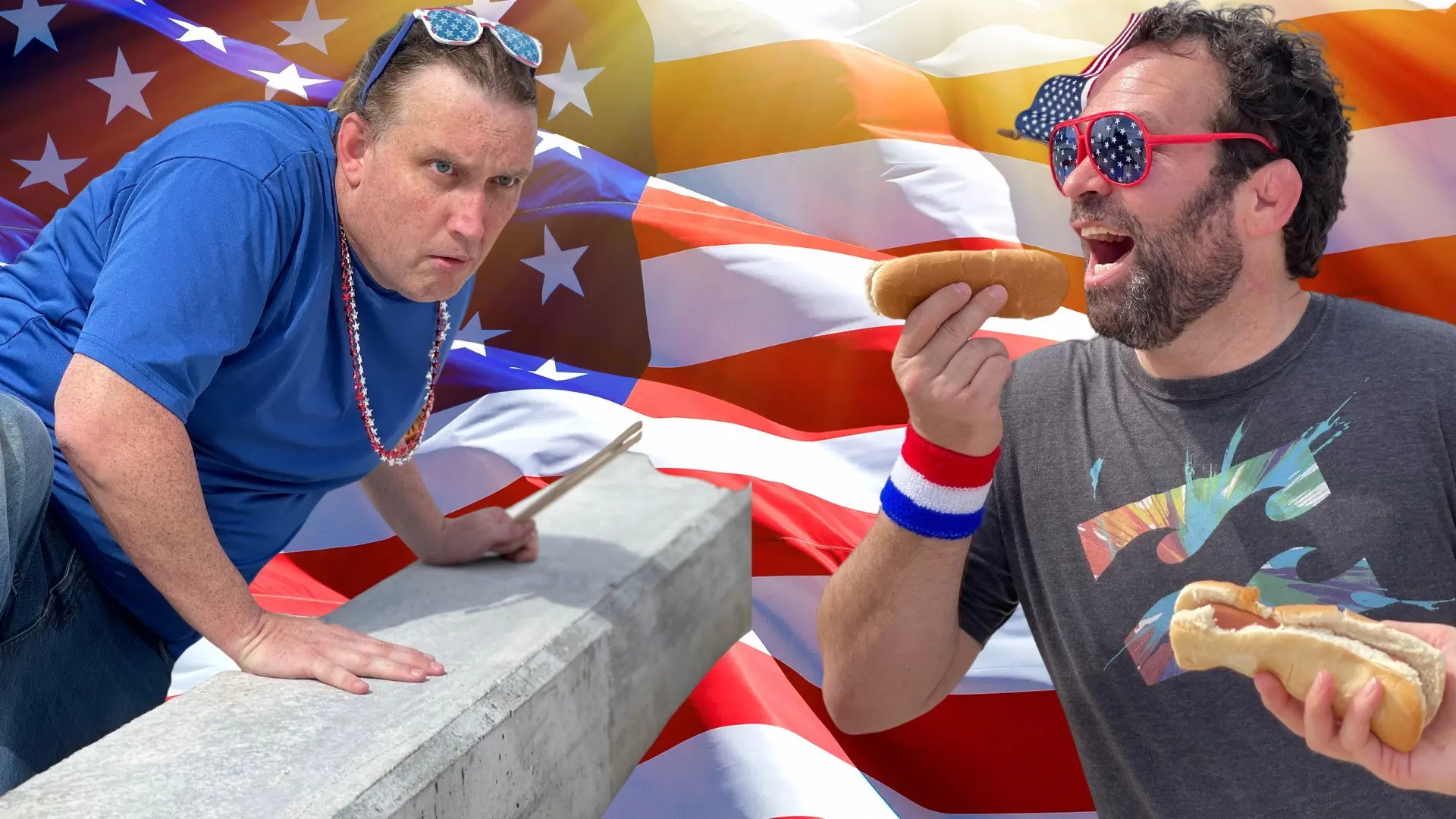 The Great American Delta-8 Road Show backdrop