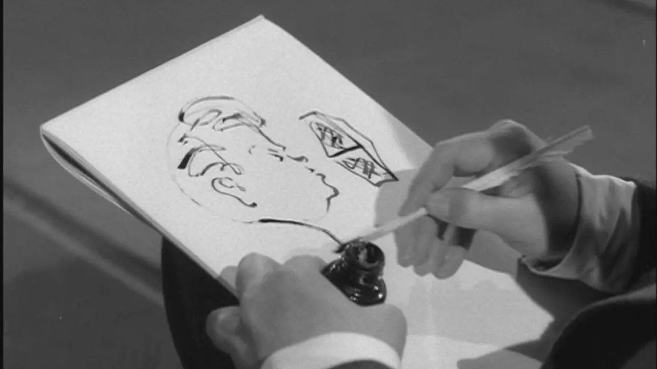Orson Welles' Sketch Book backdrop