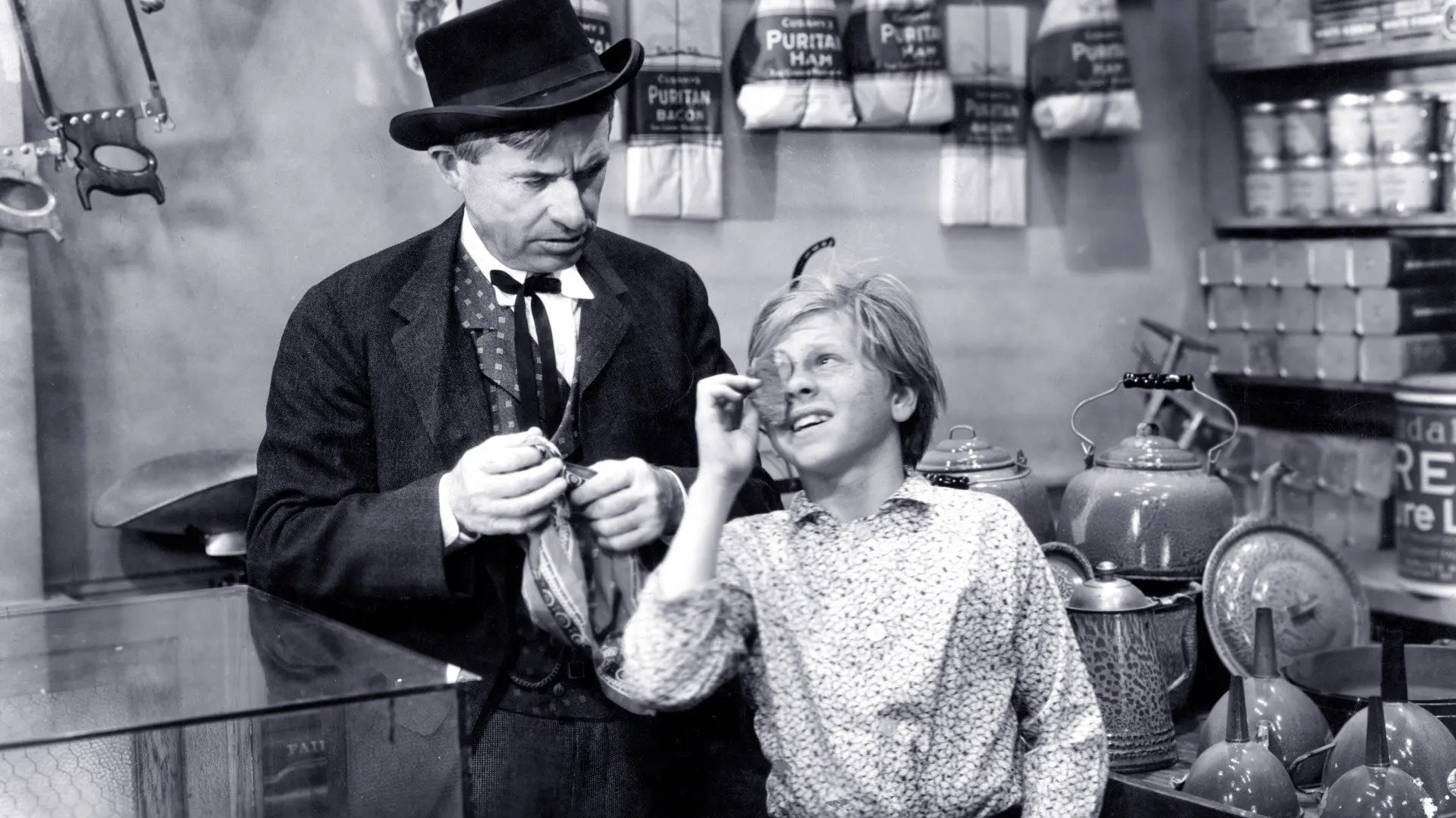 The County Chairman backdrop