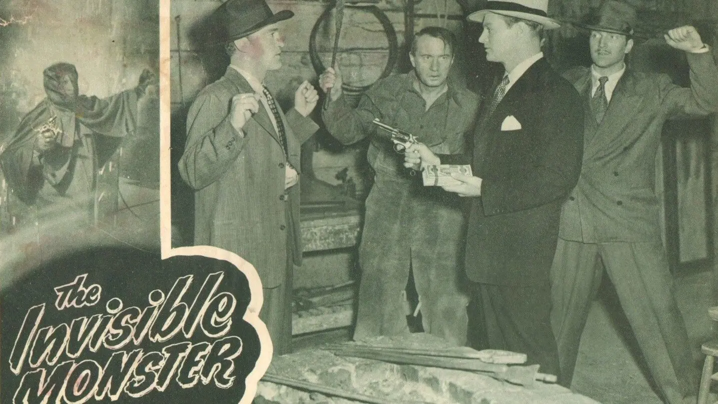 The Invisible Monster backdrop