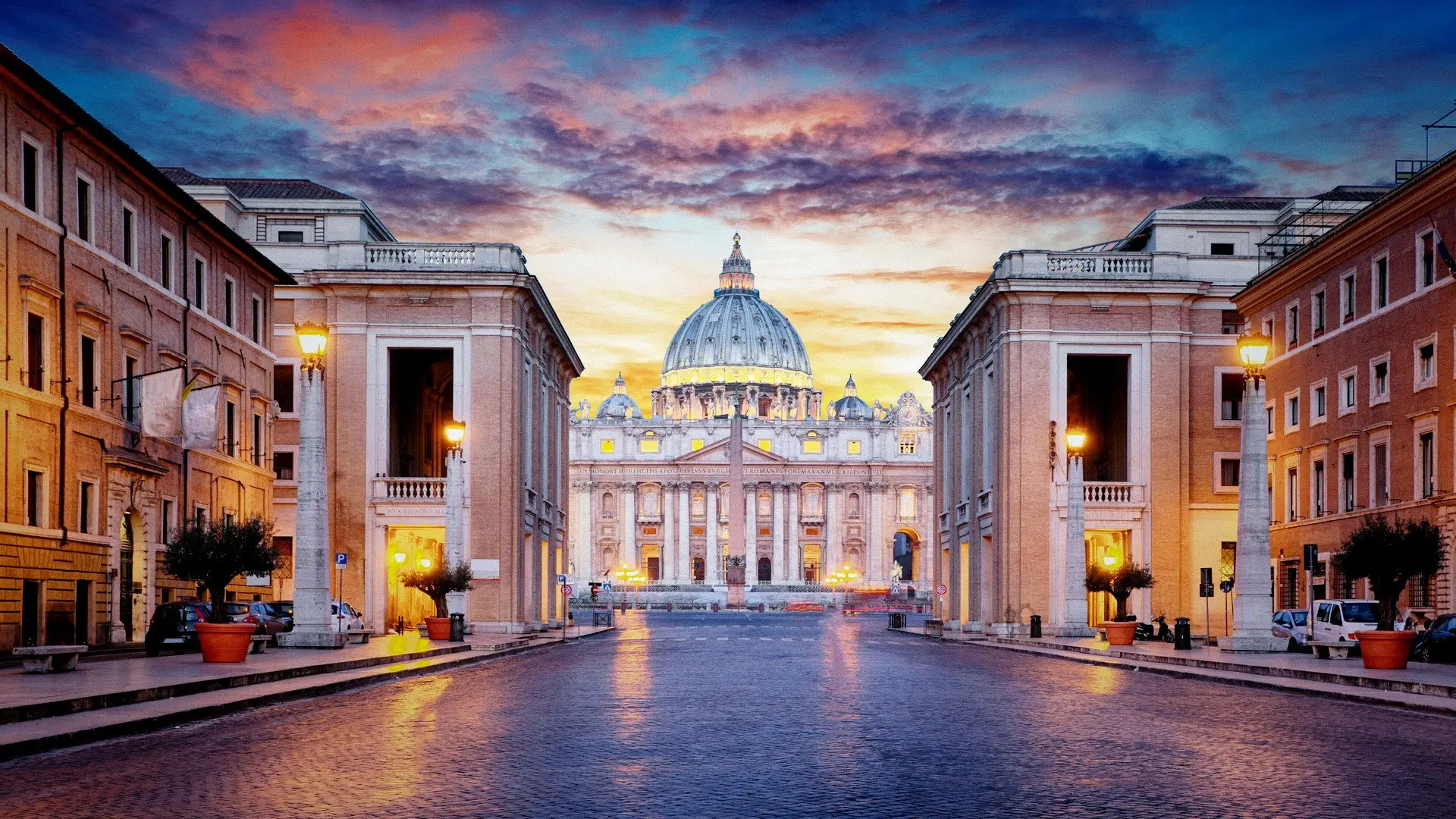 Building the Vatican: Secrets Behind the Holy City backdrop