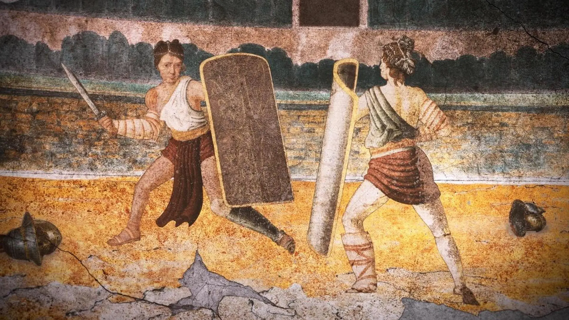 Queens of Combat: Rome's Female Gladiators backdrop