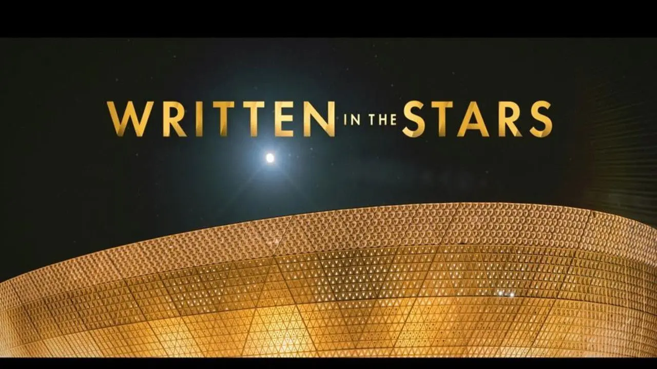 Written in the Stars backdrop