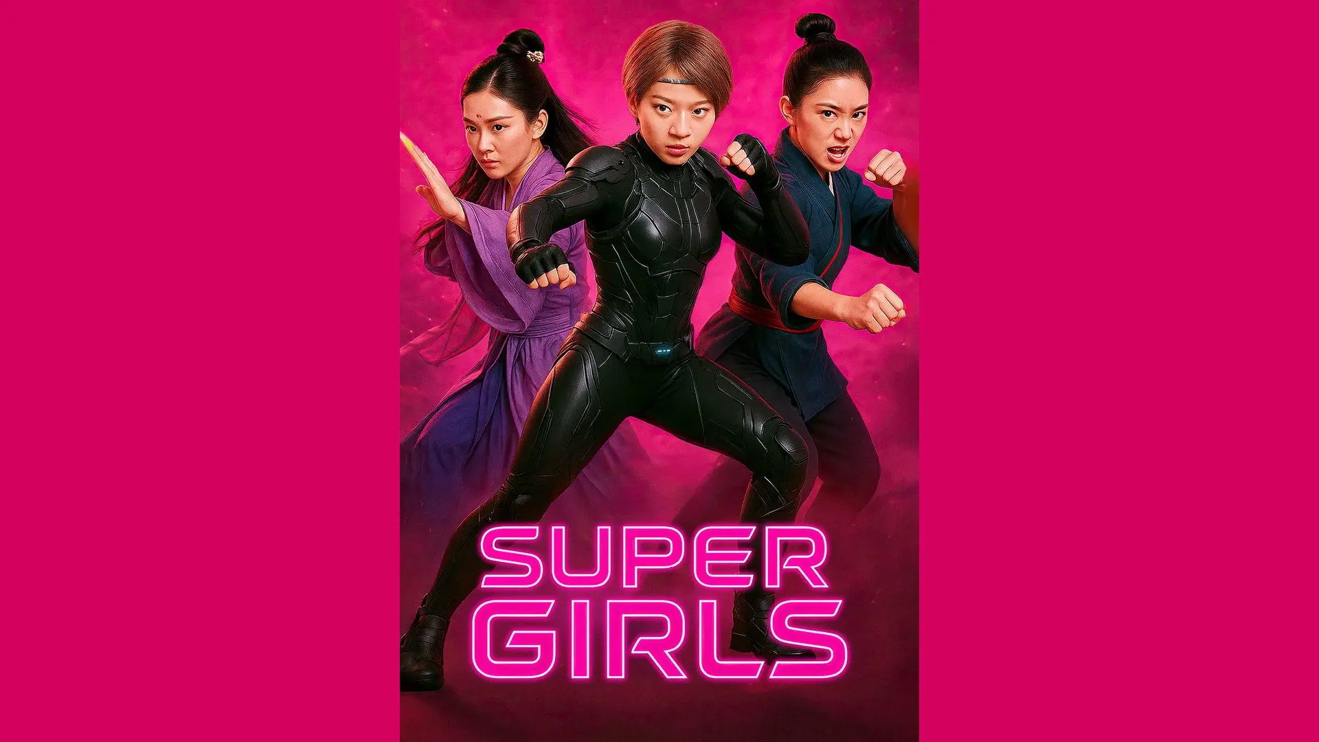 Super Girls backdrop