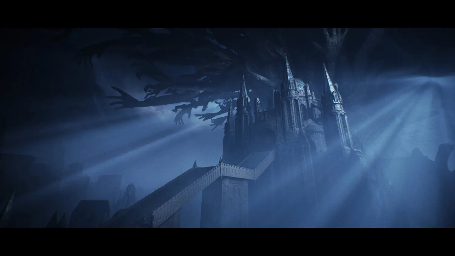 Forlorn backdrop