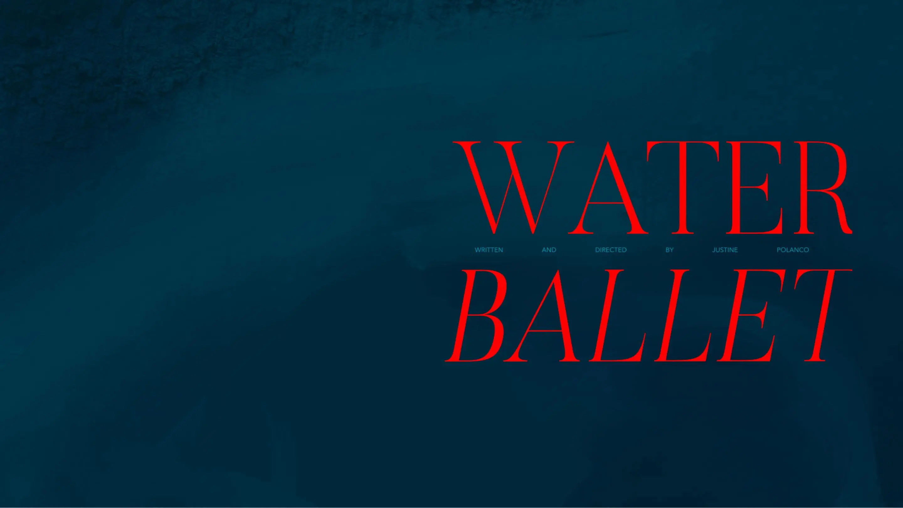Water Ballet backdrop