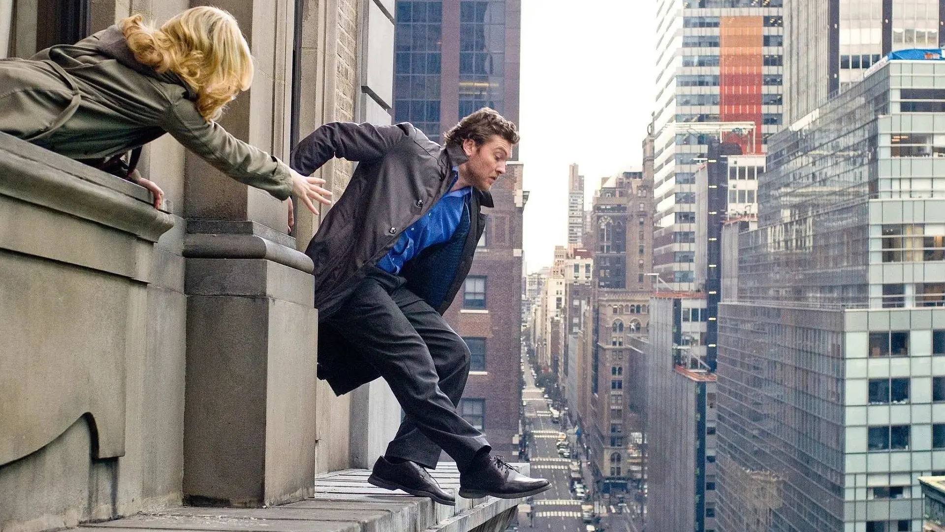 Man on a Ledge backdrop